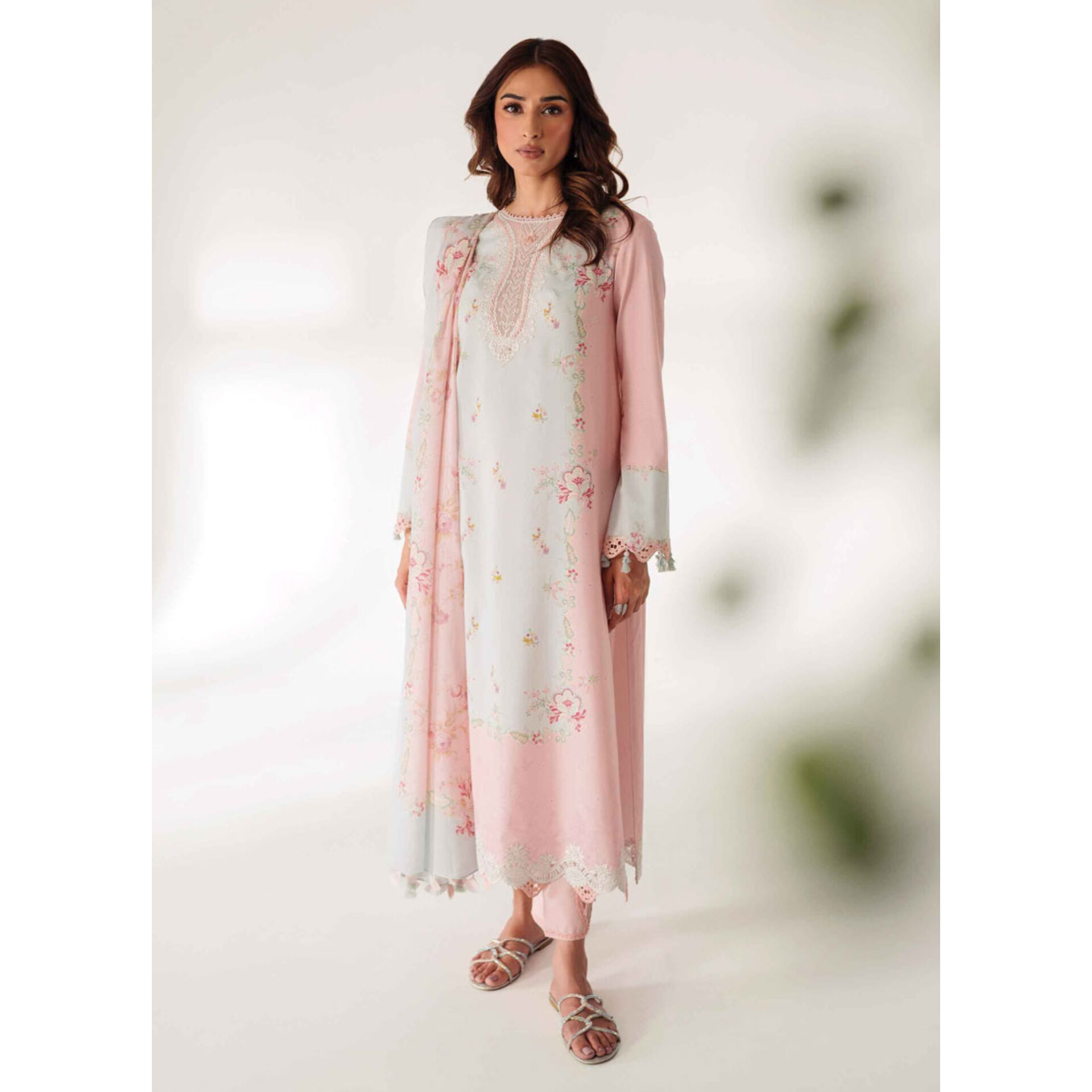 Qalamkar Q Prints Pakistani Unstitched Dress | Code7